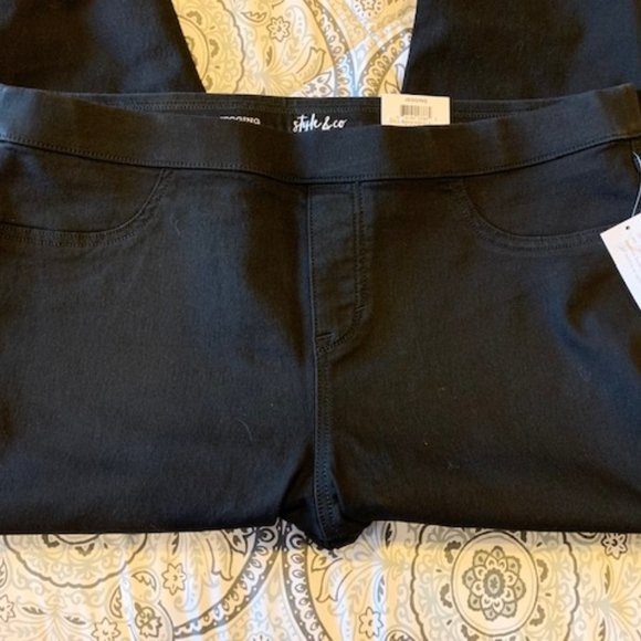 Style & Co Black Jeggings Size XL - Picture 3 of 5